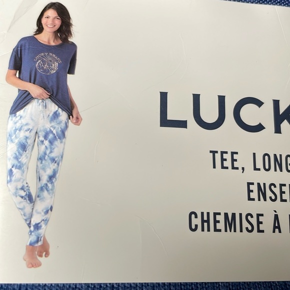 Lucky Brand - 3 Pc Pyjamas Set - Picture 2 of 5